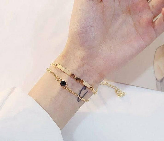 "Everyday Gleam"-For a bracelet that works casually or formally.