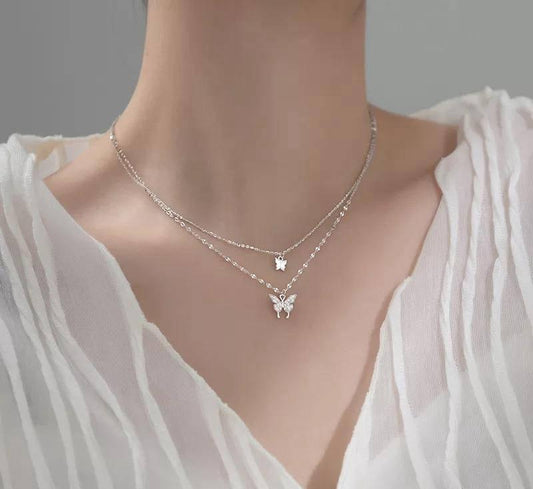 Butterfly layer Pendent