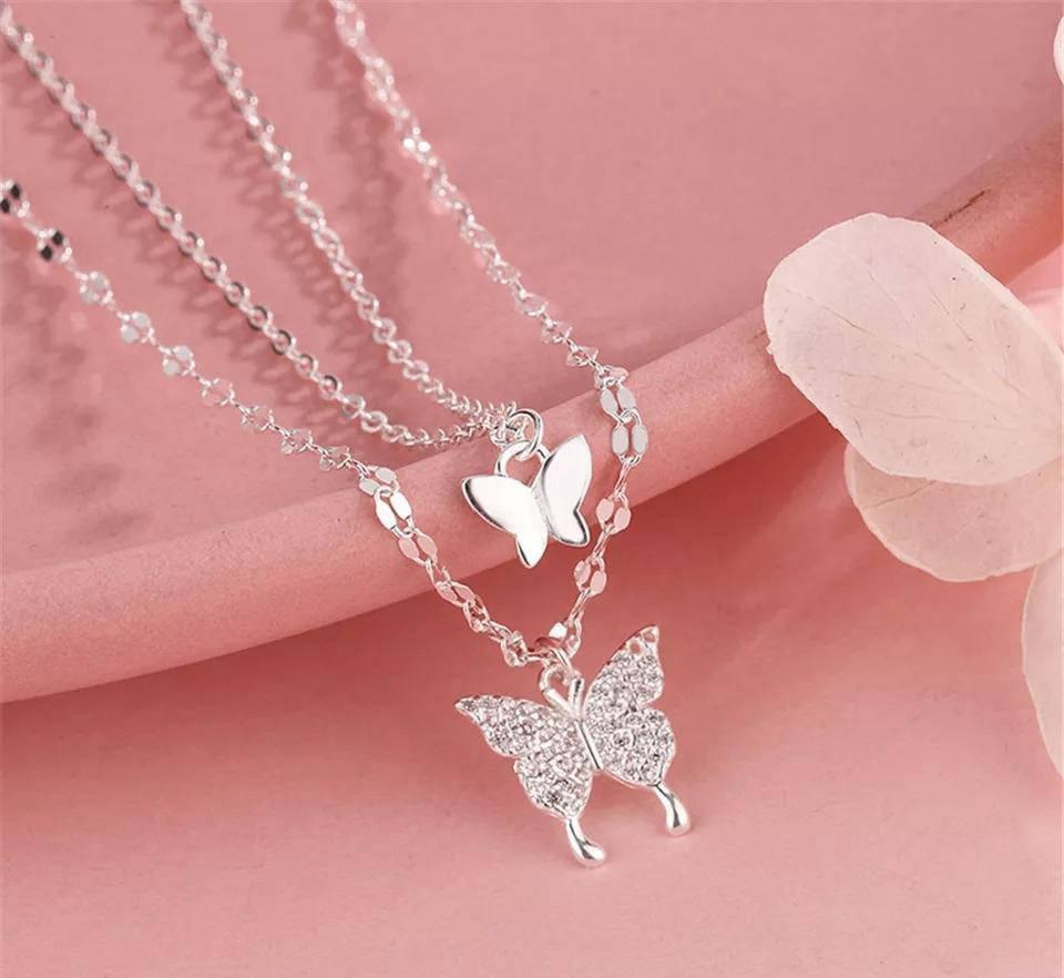Butterfly layer Pendent